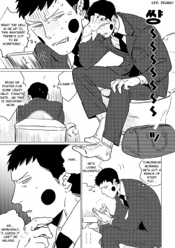 (ONE→HUNDRED 8) [MORBID+LOVERS (Maeba)] Zettaizetsumei! Joukyuu Akuryou | Evil Spirit in Danger! (Mob Psycho 100) [English] page 8