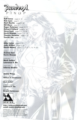 Pandora - Pinup (Avatar) page 4