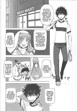 (C80) [AMAYADORI+ (Harenochiame)] HARD GIRL (Toaru Majutsu no Index) [Spanish] page 3