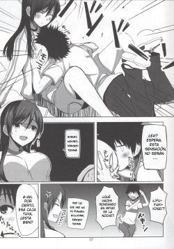 (C80) [AMAYADORI+ (Harenochiame)] HARD GIRL (Toaru Majutsu no Index) [Spanish] page 6