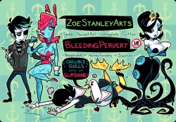 Artist - Zoe Stanley page 1
