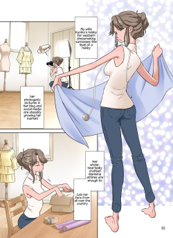 [DOZA Village (Dozamura)] Ore Shucchouchuu, Tsuma Netorarechuu. [English] [Kappasa] [Digital] page 3