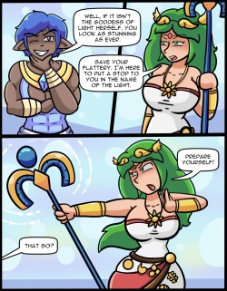 Palutena's punishment