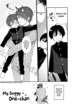 (C97) [S-Size (Shinachiku)] Wagaya no Wanko Onii-chan | My Doggy Onii-chan [Spanish] {Yuuki Hachiken} page 3