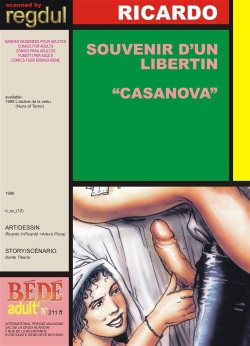 Souvenir d'un libertin Casanova