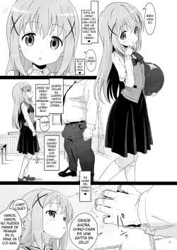 [2nd color (Typehatena)] Kawaisugiru Chino-chan to Icha Love Shitai node Chotto Bakashi Kyouseiteki ni? Shinaido 120% ni Natte Moraimashita (Gochuumon wa Usagi desu ka?) [Spanish] page 2