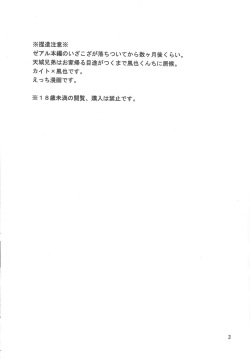 [Shallow Sleep++ (Shiina Yu)] Sugarless Candy (Yu-Gi-Oh! ZEXAL) page 2