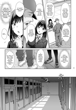 [AMAM (Ame Arare)] Toshoshitsu no Kanojo ~Seiso na Kimi ga Ochiru made~ [English] {Doujins.com} [Digital] page 8