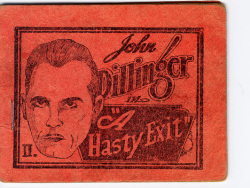 [Mr. Prolific] John Dillinger in "A Hasty Exit" [English] page 1