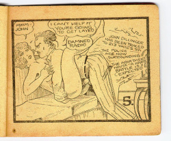[Mr. Prolific] John Dillinger in "A Hasty Exit" [English] page 6