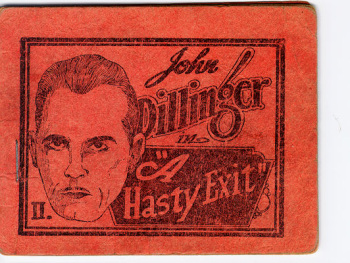 [Mr. Prolific] John Dillinger in "A Hasty Exit" [English] cover