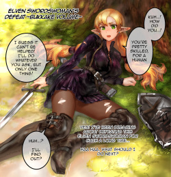 Elf Kenshi Haiboku 1 ~Bukkake Hen~ | Elven Swordswoman's Defeat - Bukkake Volume