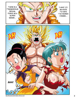 [Rehabilitation (Garland)] Dragon Ball H: Sex Sayan! [English] [Colorized] page 4