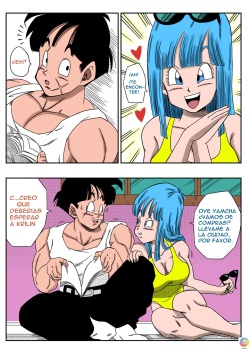 [Yamamoto] BITCH GIRLFRIEND (Dragon Ball Z) [Spanish] [Colorized] page 4