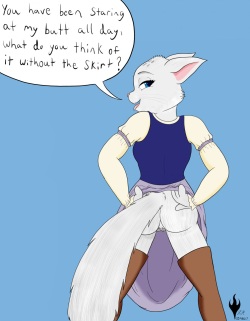 [DontFapGirl] Dulcinea showing a little fur (The Adventures of Puss in Boots) page 2