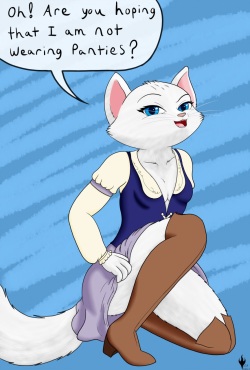 [DontFapGirl] Dulcinea showing a little fur (The Adventures of Puss in Boots) page 3