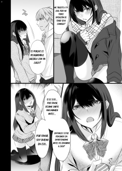 [Kaochuu Kingdom (Sisei)] Densha de Mainichi Tonari ni Suwatte kuru Kawaii Ko ga Josou shita Otoko datta | The Cute Girl Who Sat Next to Me on the Train Everyday is Actually A Crossdressing Guy [Spanish] [bananare22] [Digital] page 9