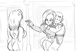 [FunsexyDB] Surprise Visit (Dragon Ball Z) page 3