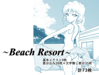 [OTOHIMEDOU (Otumaru)] Beach Resort (Meitantei Conan) cover