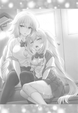 [Marimo-ya (Mori Marimo)] CHALDEA GIRLS COLLECTION Jeanne &amp; Marie Seifuku H Shimakuru Hon (Fate/Grand Order) page 2