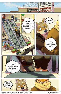[Sefeiren] There are no hyenas in this comic + Extras (Ongoing) page 2