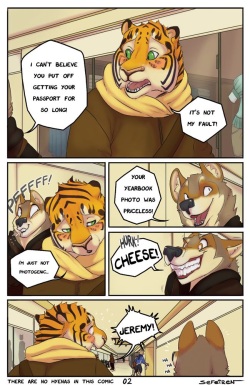 [Sefeiren] There are no hyenas in this comic + Extras (Ongoing) page 3