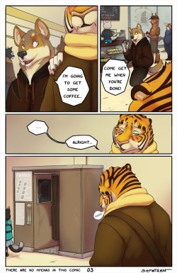 [Sefeiren] There are no hyenas in this comic + Extras (Ongoing) page 4