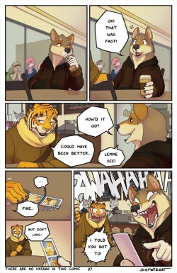 [Sefeiren] There are no hyenas in this comic + Extras (Ongoing) page 8