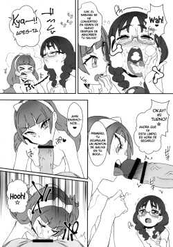 (C88) [zero-sen (xxzero)] Shiritsu Noble Gakuen Seitokai | Private Noble Academy Ejaculation Council (Go! Princess PreCure) [Spanish] {MetamorfosiS} page 6
