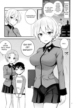 (C92) [Chabashira Chainsaw (Chacharan)] Darjeeling to Koi o Shimashita | J'ai fait l'amour avec Darjeeling (Girls und Panzer) [French] page 2