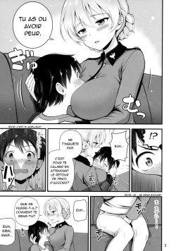 (C92) [Chabashira Chainsaw (Chacharan)] Darjeeling to Koi o Shimashita | J'ai fait l'amour avec Darjeeling (Girls und Panzer) [French] page 4