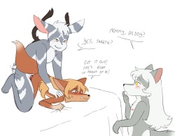 [Sleepytoy] Not in front of her! page 1