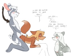 [Sleepytoy] Not in front of her! page 2