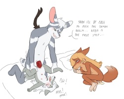 [Sleepytoy] Not in front of her! page 8