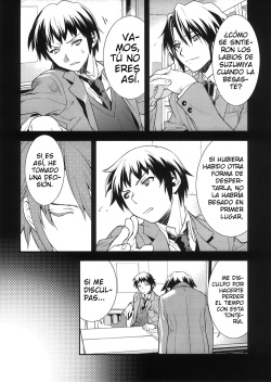 (C73) [Hapoi-dokoro (Okazaki Takeshi)] bliss (The Melancholy of Haruhi Suzumiya) [Spanish] page 9