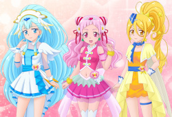 [Coneco House] SNS o Hajimeta dake na no ni (Hugtto! PreCure) page 3