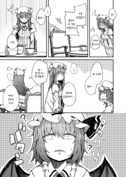 [Jikahatsudensho (flanvia)] Ana to Muttsuri Dosukebe Daitoshokan | 구멍과 무뚝뚝한 개변태 대도서관 (Touhou Project) [Korean] [Digital] page 9