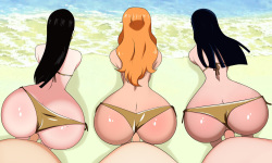 Special Mix with sexy Chicks - Hot Girls x Fat Man with small cock (Pokemon, Dragon Ball Z, Keijo!!!!!!!!, and more) page 10