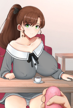 [Kouketsu no Otome (Akamichi)] Onanie Gurui to Shasei Cafe page 8
