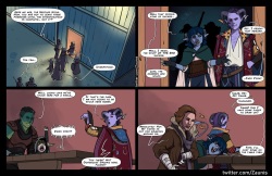 [Zaunderground] Jester Gets Around +other Mighty Nein art (Critical Role) page 1