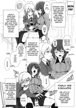 (Futaket 15) [Guhan Shounen (Guhan Shounen)] Futa Maho Seiyoku Nikki | Futa Maho Lust Diary (Girls und Panzer) [English] [Moon Technology Translations] page 4