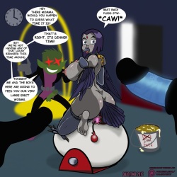 [Dalo Knight] Raven's Bimbo Objectification (Teen Titans) page 3