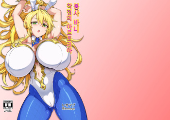 (C97) [Ise no Mug Cup (Isemagu)] Gohoushi Bunny Sakusei no Artoria | 봉사 바니 착정의 아르토리아 (Fate/Grand Order) [Korean] cover