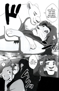 (Kansai! Kemoket 8) [Tategami 5tyoume (Sasamaru)] Anata o Papa ni Shite Ageru | I’ll Give You A Child (The Lion King) [English] [ILoveJudyHopps] [Decensored] page 9