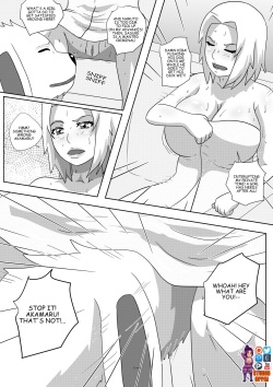 [Studio Oppai] Sakura X Akamaru (Naruto) page 4