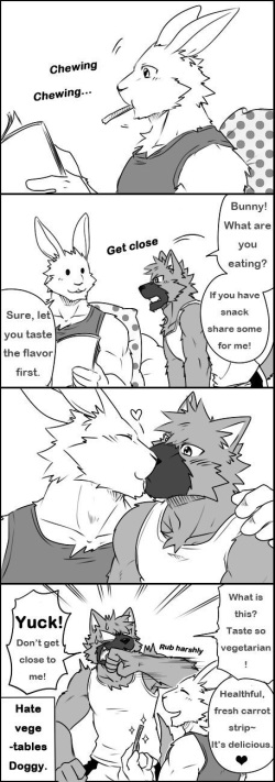 [HIKARU] Bunny and Doggy [English] page 4