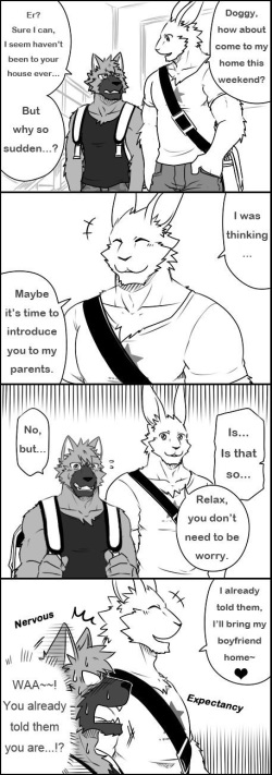 [HIKARU] Bunny and Doggy [English] page 8