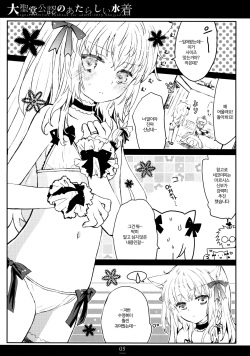 (C88) [Shoujo Zukin (Hatomugi Munmun)] Daiseidou Kounin no Atarashii Mizugi | 대성당 공인의 새로운 수영복 (Ragnarok Online) [Korean] [팀실버] page 4