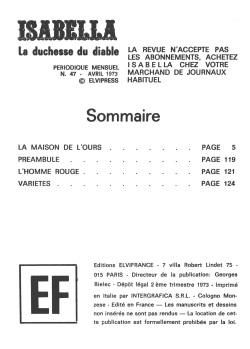 [Sandro Angiolini] Isabella, la Duchesse du Diable - T047 - La Maison de l'Ours [French] page 3