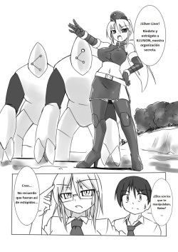 [Visual Biscuits (Tokihama Jiro)] Shin Kagaku Touki Silver Raina 05 [Spanish] page 4